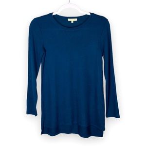 Copper Key Blue Long Sleeve Shirt size Large